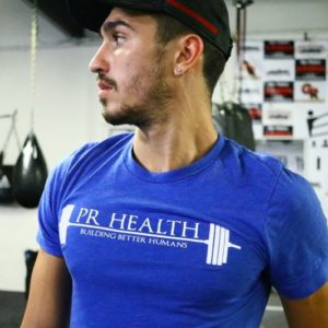 pr health t-shirt (blue)